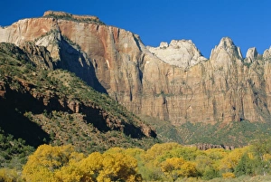 US National Parks Travel Drucke: The Towers of the Virgin
