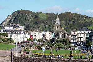 Zentrum der Stadt Ilfracombe in Devon im Vereinigten Königreich in Europa