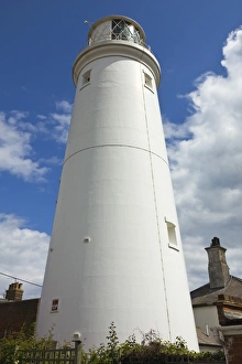 England Photography Drucke: The town centre lighthouse, built of brick in 1890