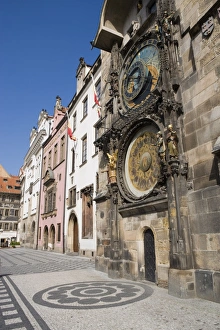 Bilder Datiert 31. Mai 2007: Stadtverwaltungsklocke (Astronomisches Zifferblatt), Altstadtplatz, Altstadt, Prag