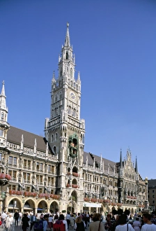 German Historical Monuments Drucke: Town hall, Munich