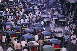 Bilder Datiert 1. August 2008: Verkehrsstau