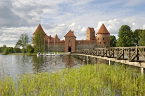 Castles In Eastern Europe Drucke: Trakai Castle