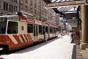 European Transportation Hub Drucke: Tram stop, Geneva