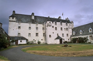 Große Häuser Drucke: Traquair-Haus