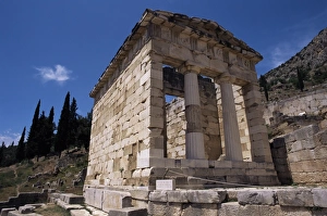Greece UNESCO World Heritage Sites Drucke: Treasury of the Athenians