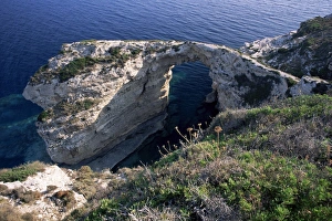 Paxos Island Greece Drucke: Tripitos Arch