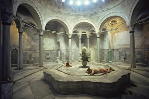 Bilder Datiert 29. Januar 2000: Badezimmer im türkischen Stil