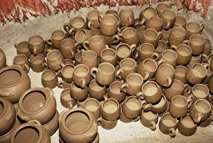 Mediterranean Travel Destination Drucke: Turkish handmade pottery