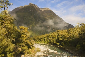 Travel Photography In NZ Drucke: Tutoko River