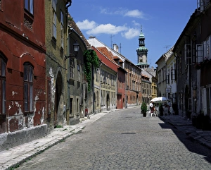 Hungarian Architecture Photos Drucke: Ujutca Street