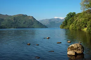Ullswater liegt im Lake District National Park in der Grafschaft Cumbria in England und gehört zu Großbritannien sowie Europa