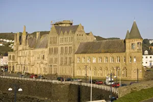 Drucke von Universität in Aberystwyth im Landkreis Dyfed in Wales im Vereinigten Königreich Europa Dyfed Drucke: Universität in Aberystwyth im Landwirtschaftskreis Dyfed in Wales im Vereinigten Königreich Europas