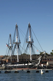 USS Constitution Drucke: USS Constitution (Old Ironsides), Charlestown Navy Yard, Boston, Massachusetts