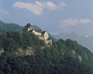 Vaduz Castle Drucke: Vaduz castle