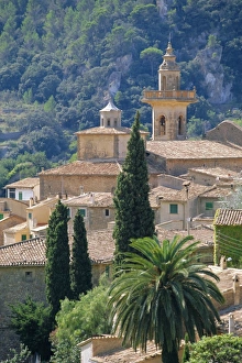 Mallorca Travel Destination Drucke: Valldemosa