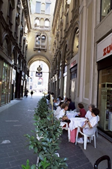 Drucke von Viktor Emanuel Arcaden, Mailand, Italien, Europa Milan Drucke: Viktor Emanuel Arcadie