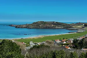 Drucke von Blick über Alderney, Kanalinseln, Vereinigtes Königreich Europäische Union Verwandte Bilder Drucke: Blick über Alderney, Kanalinseln Großbritannien Europa