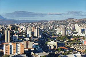 Drucke von Blick auf die Stadtlandschaft von Belo Horizonte in Brasilien (Minas Gerais), Südamerika Brasilien Drucke: Blick auf die Stadtlandschaft von Belo Horizonte in den Bundesstaaten Minas Gerais im Südamerika
