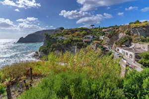 Italian Coastal Views Drucke: View of coastline from elevated position in Sant'Angelo