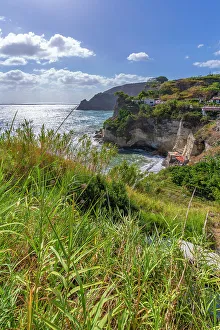 Campania Coastline Drucke: View of coastline from elevated position in Sant'Angelo