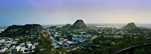 Panoramic Landscape Photography Drucke: View from Marble Mountain