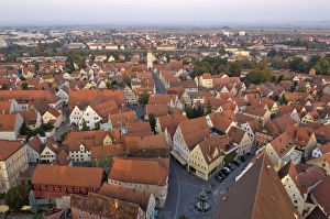 Nordlingen Germany Drucke: View of Nordlingen from Daniel