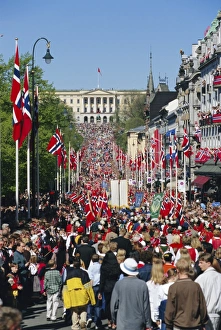 Blick auf das Königspalast