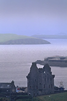 Outdoor Travel Destinations UK Drucke: View of Scalloway