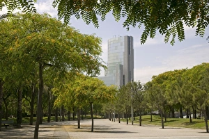 Mediterranean Travel Destination Drucke: Vila Olimpica district