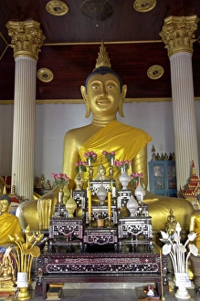 Thailand Travel Destination Drucke: Wat Khajorn