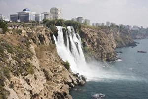 Anatolia Travel Destination Drucke: Waterfall, Duden Stream