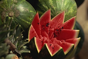 Watermelon Photography Drucke: Watermelon ready to eat
