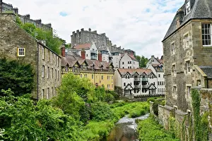 Scottish Heritage Sites Drucke: Waters of Leith from Bells Brae