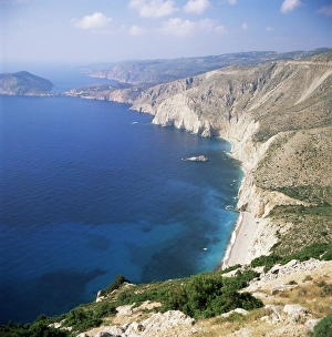 Ionian Sea Coastline Drucke: West coast