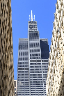 Illinois Travel Destinations Drucke: Willis Tower, formerly the Sears Tower