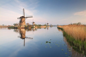 Kinderdijk UNESCO Site Drucke: Windmills at Kinderdijk