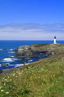 Drucke von Yaquina-Head-Leuchtturm, Oregon, Vereinigte Staaten von Amerika, Nordamerika Oregon Drucke: Yaquina-Head-Leuchtturm, Oregon, Vereinigte Staaten von Amerika Nordamerika