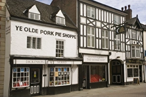 Leicestershire Drucke: Die alte Hühnerpiekerei , Melton Mowbray