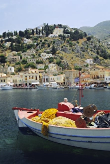 Dodecanese Greece Tourism Drucke: Yialos, Symi