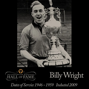 Vintage Football Kit Drucke: Billy Wright