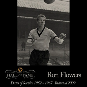 Wolverhampton Wanderers Legends Drucke: Ron Flowers