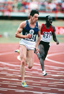 Allen Wells bei den Gemeinsamen Spielen von 1982