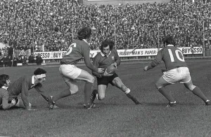 Gareth Edwards ist eine wahre Legende: Wales Gareth Edwards - 1973 Fünf Nationen