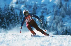 Drucke von Frauen Skilanglauf : Jan 1979 Moira Cargill - GBR Vertreten im Wintersport bei den Olympischen Spielen von 1980 in Lake Placid Bilder Datiert 2012 September: Moira Cargill