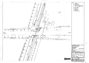 Network Rail Infrastructure Projects Drucke: Level Crossing Modernisation, Hull-Bridlington Line - Bempton Level Crossing At 34m 43c Existing Survey [1986]
