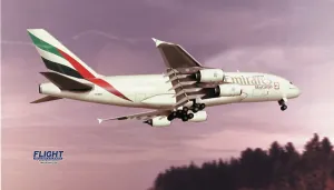 Airbus A380 Drucke: Flug, 2-Emirates A380 F