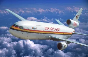 Commercial Aviation Industry Drucke: MDC DC10 Freighter