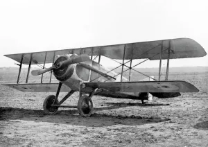 Drucke von Spad S7 Bodenfläche ¾ Vorderseite Flugzeug historisch Flug Drucke: Grundspurs 7