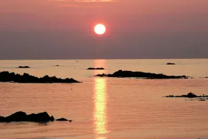 Guernsey Sunset Drucke: Sunset